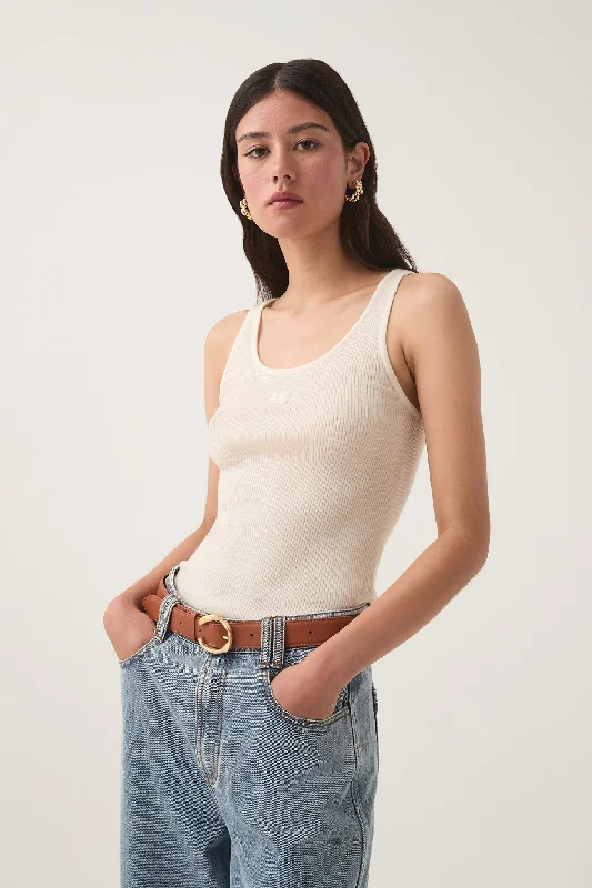 Peyton Sheer Knit Tank