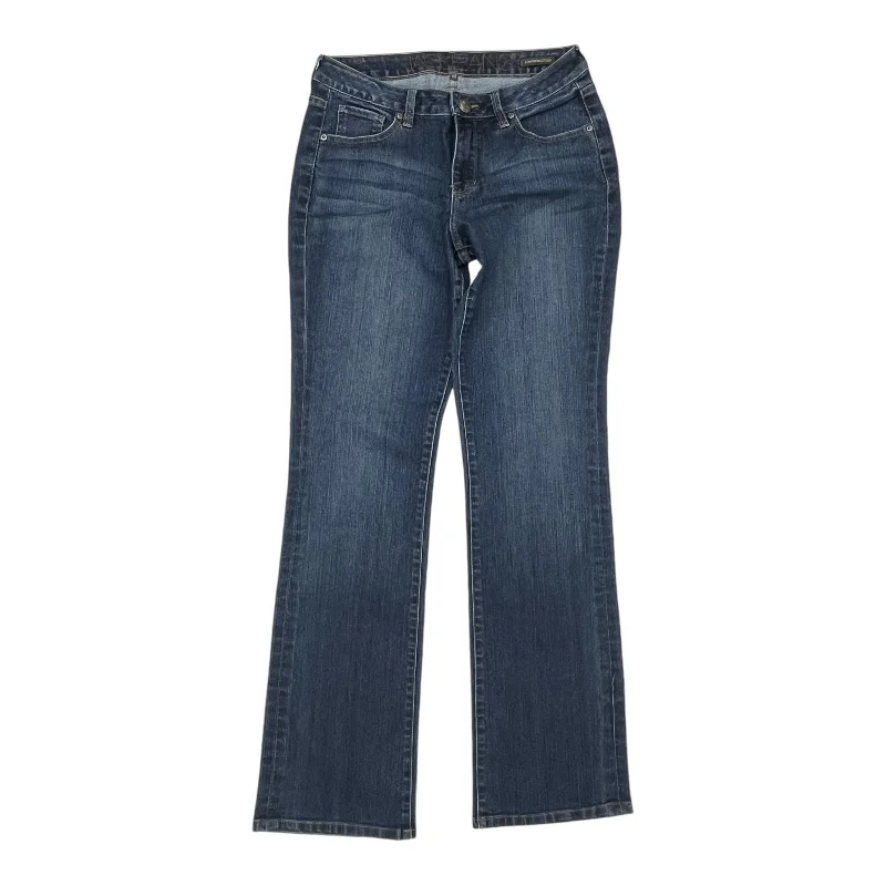 Jeans Boot Cut By Jag In Blue Denim, Size:10