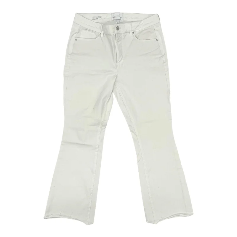 Jeans Flared By White House Black Market In White, Size:8