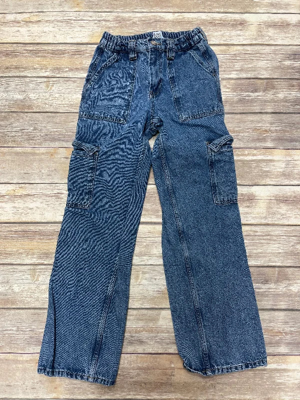 Jeans Straight By Bdg In Blue Denim, Size: 2