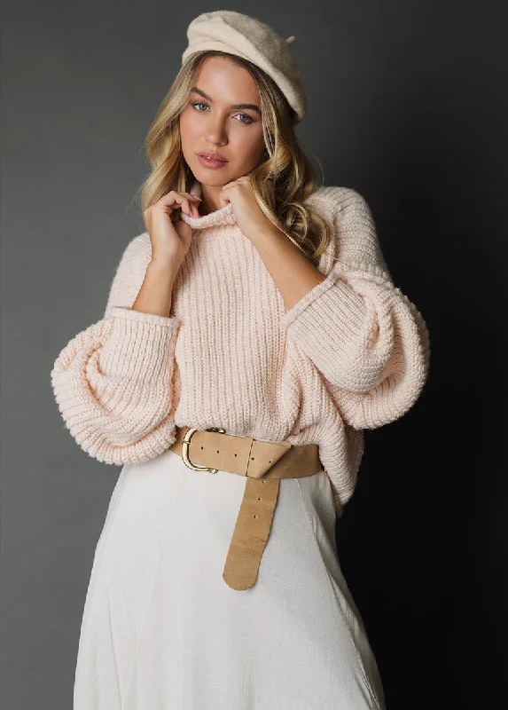 Kenzie Sweater in Heather Shell