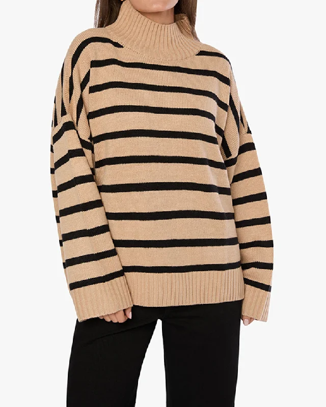 Oversized Funnel Neck Sweater