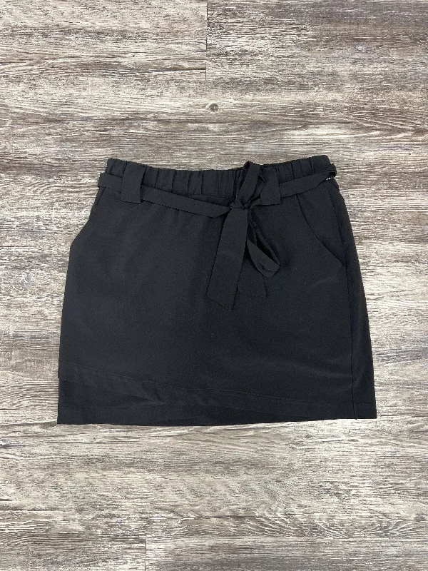 Athletic Skort By Athleta In Black, Size: S