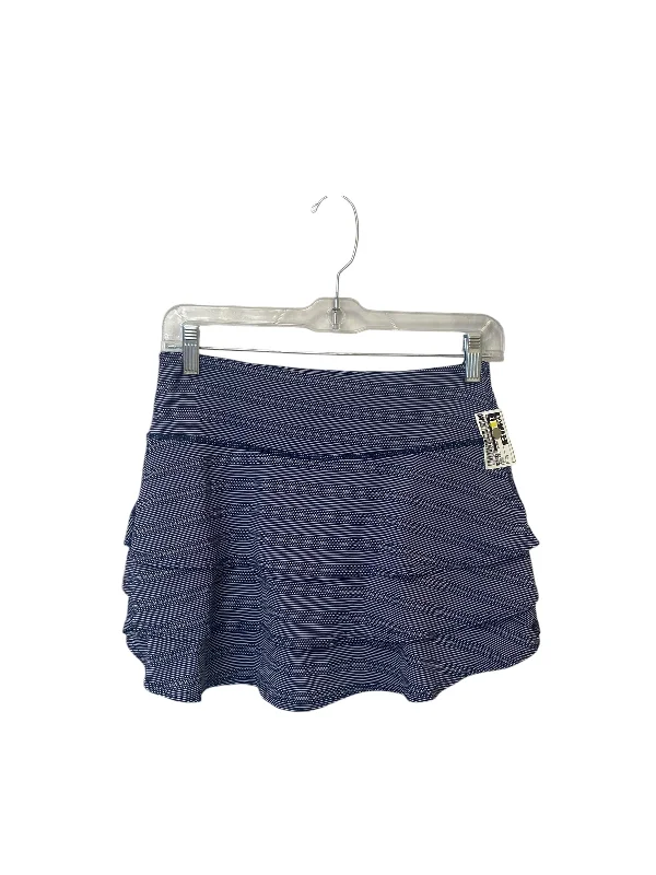 Athletic Skort By Athleta In Blue, Size: S