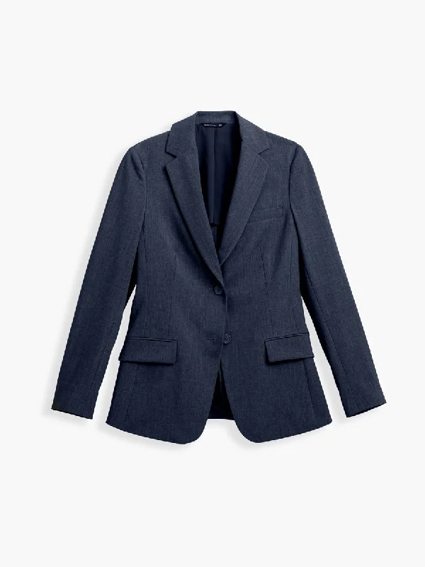 Women's Velocity Tailored Blazer - Dark Navy Heather