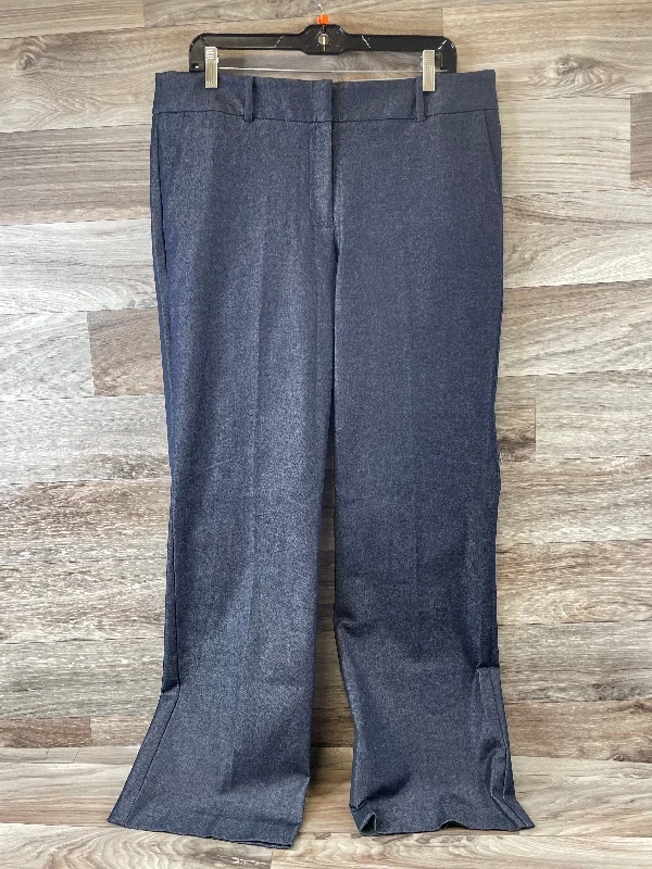 Pants Dress By Talbots In Blue Denim, Size: 12