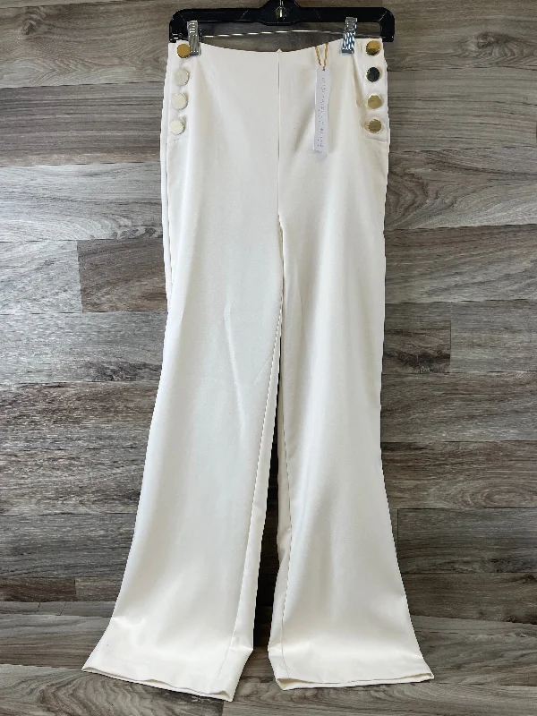 Pants Wide Leg By House Of Harlow In Cream, Size: 2