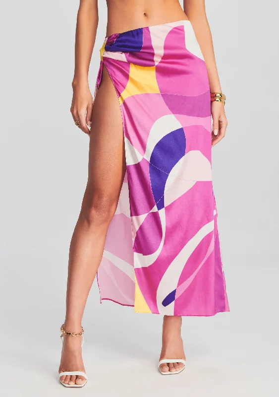 Gav Silk Skirt