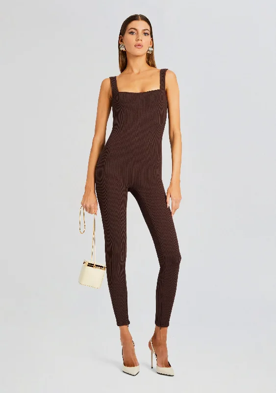 Sabrina Sleeveless Enviro Rib Catsuit