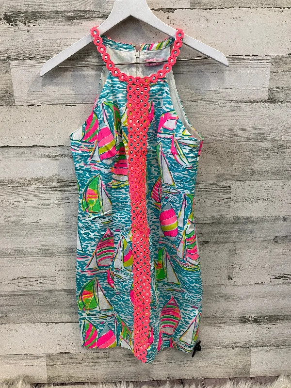 Dress Casual Midi By Lilly Pulitzer In Multi-colored, Size: Xs