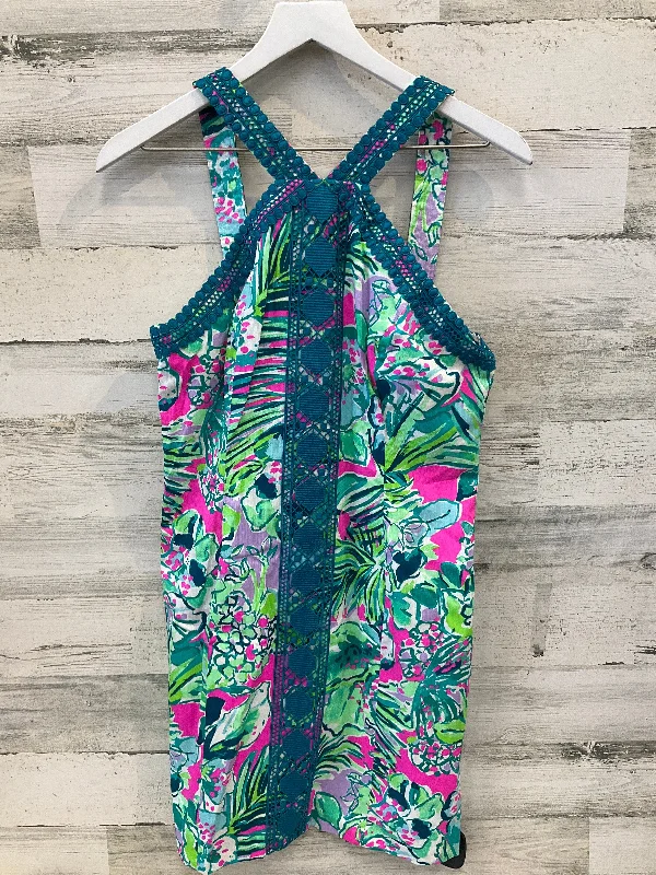 Dress Casual Midi By Lilly Pulitzer In Teal, Size: S