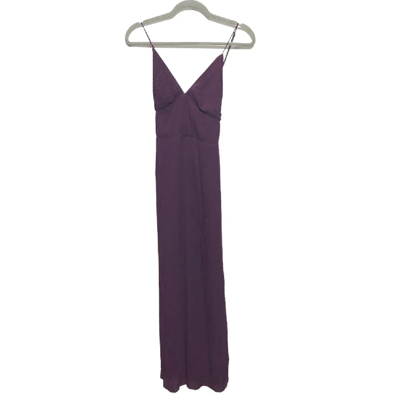 Dress Casual Maxi By Banana Republic In Purple, Size: 6