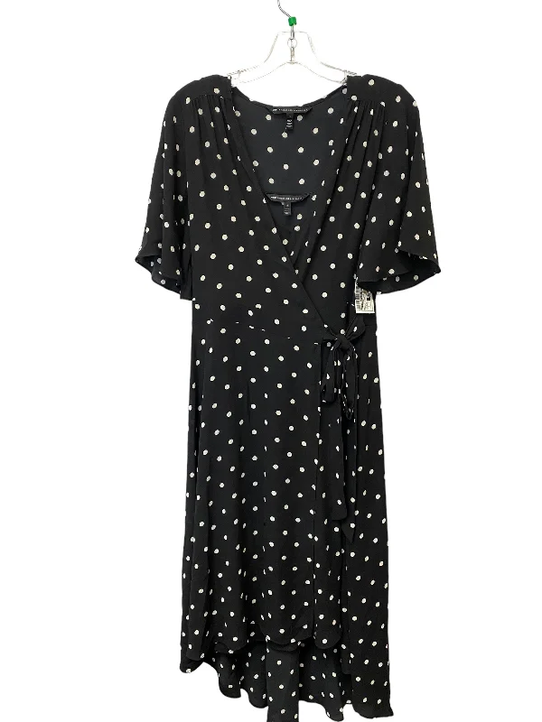 Dress Casual Maxi By White House Black Market In Polkadot Pattern, Size: S