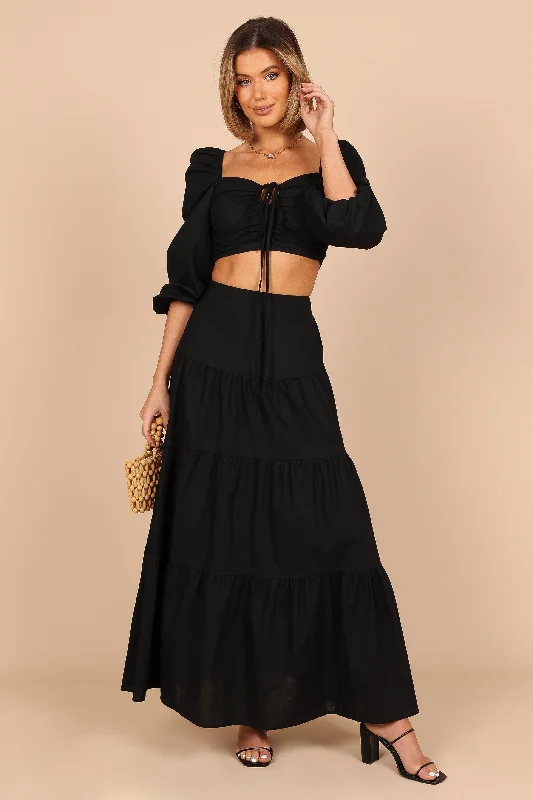 Alice Two Piece Set - Black