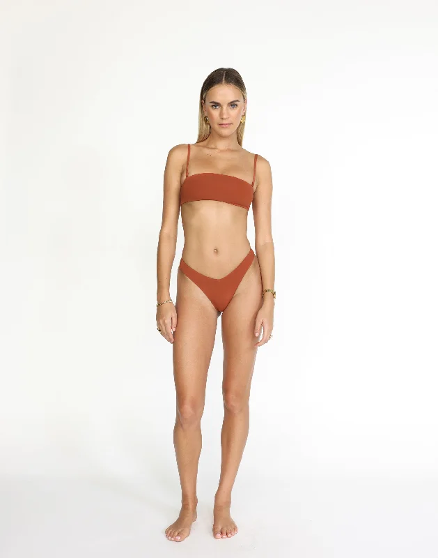 Soraya Bikini Bottoms (Paprika)