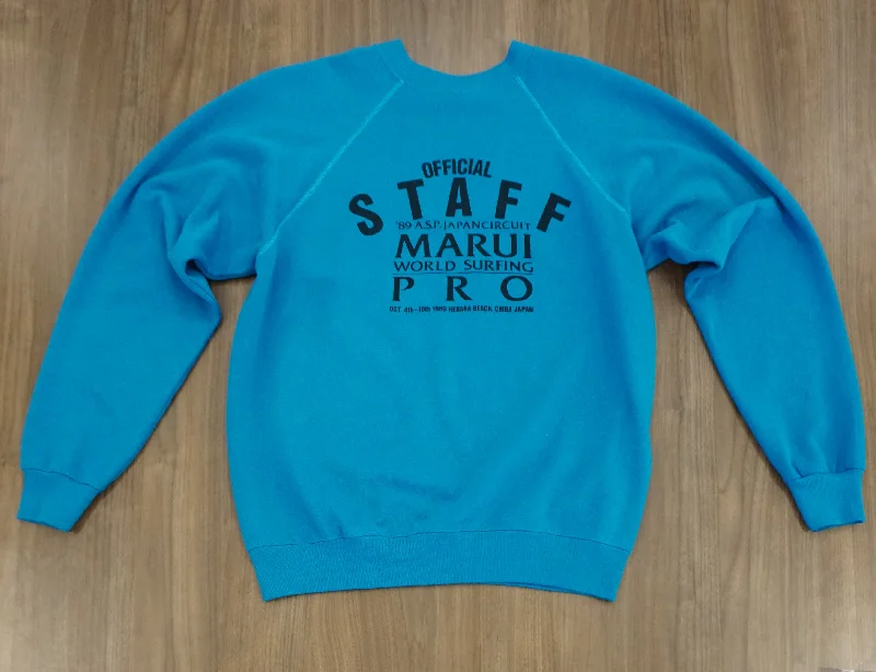 The Vault: Vintage Marui Pro Staff Sweatshirt, 1989