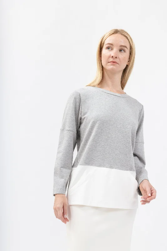 Bamboo Color Block Sweatshirt